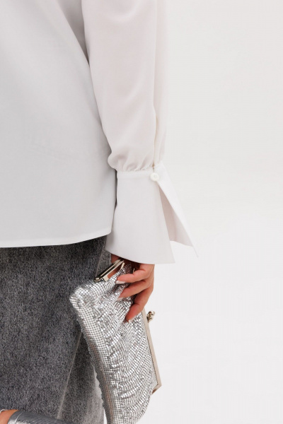 Блуза Anelli 1679 белая_романтика - фото 6