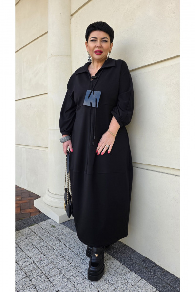 Платье Vittoria Queen 25333 черный - фото 6