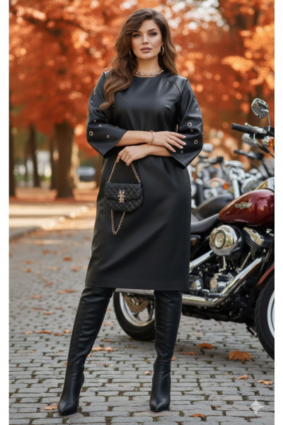 Платье Vittoria Queen 25893 черный - фото 1