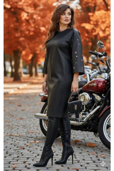 Платье Vittoria Queen 25893 черный - фото 2