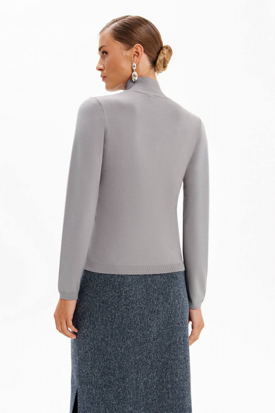 Свитер Nelva 23476 серый - фото 2