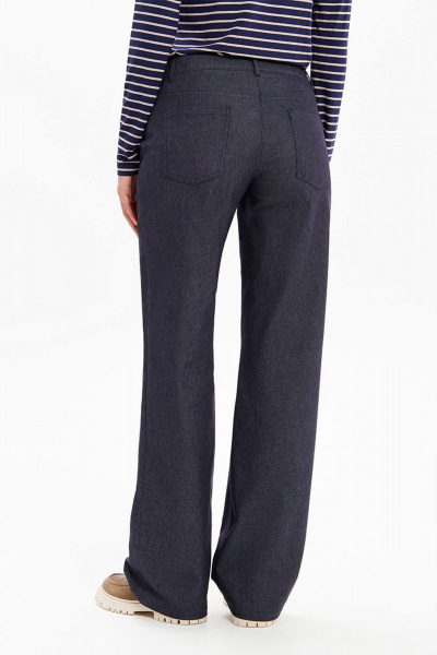 Брюки Nelva 31233 синий джинс - фото 3