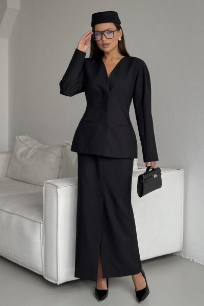 Жакет DAVA 3138 черный - фото 1