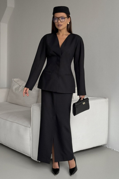 Юбка DAVA 5207 черный - фото 1