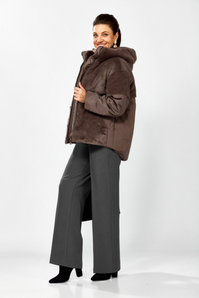 Куртка Lady Secret 7293 шоколад - фото 6