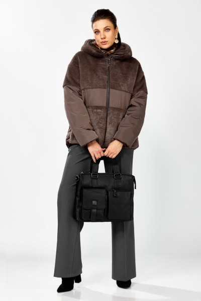 Куртка Lady Secret 7293 шоколад - фото 2