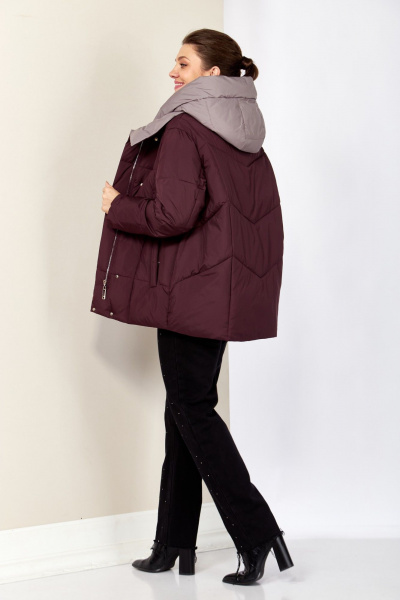 Куртка Shetti 2201 винный - фото 8