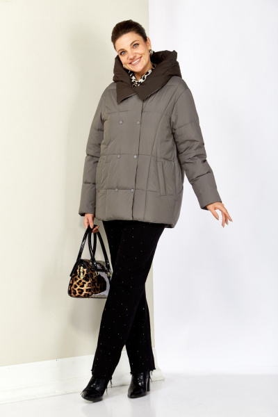 Куртка Shetti 2201 серый - фото 7