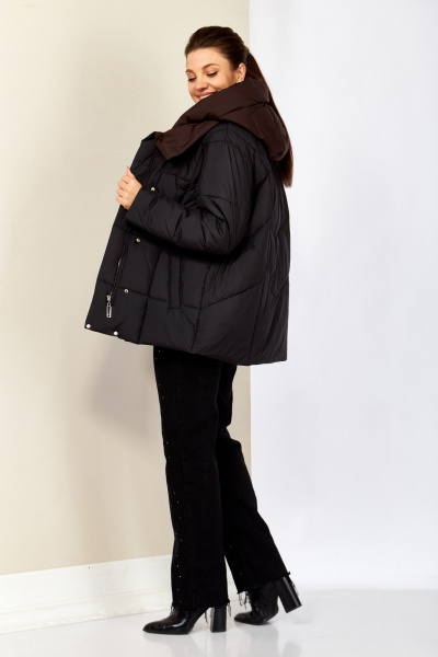 Куртка Shetti 2201 черный - фото 8