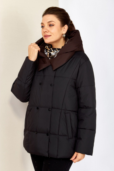 Куртка Shetti 2201 черный - фото 5
