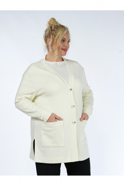 Жакет Пинск-Стиль 271 молоко - фото 7