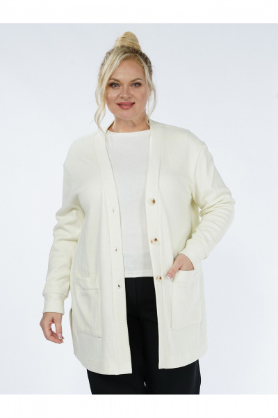 Жакет Пинск-Стиль 271 молоко - фото 3