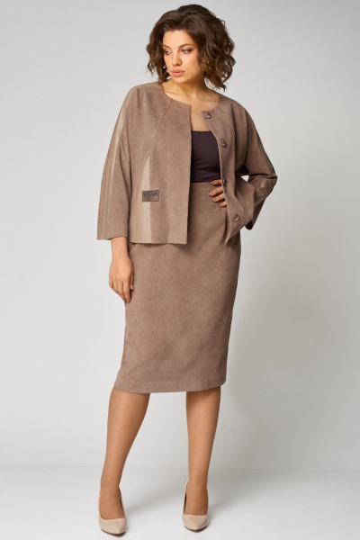 Жакет, юбка Мишель стиль 1332 беж - фото 3