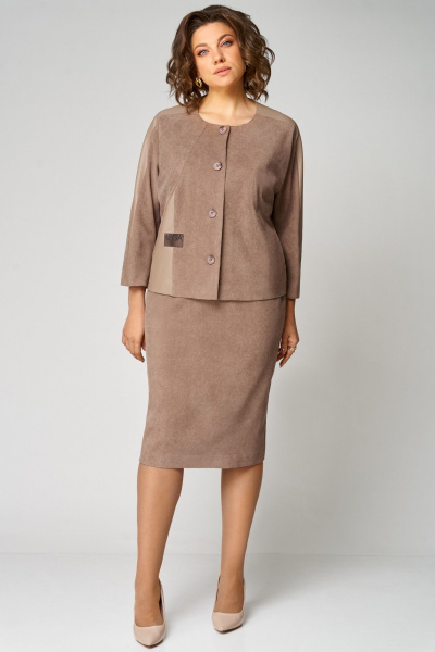 Жакет, юбка Мишель стиль 1332 беж - фото 2