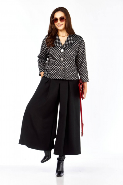 Брюки, жакет Taita plus 2527 черный - фото 2