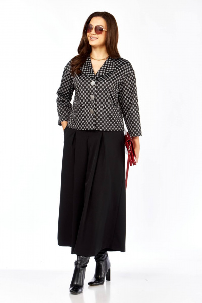 Брюки, жакет Taita plus 2527 черный - фото 1