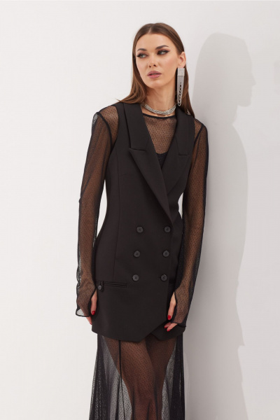 Платье N.O.W. 1622 черный - фото 1