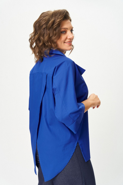 Блуза Michel chic 786/1 василек - фото 6