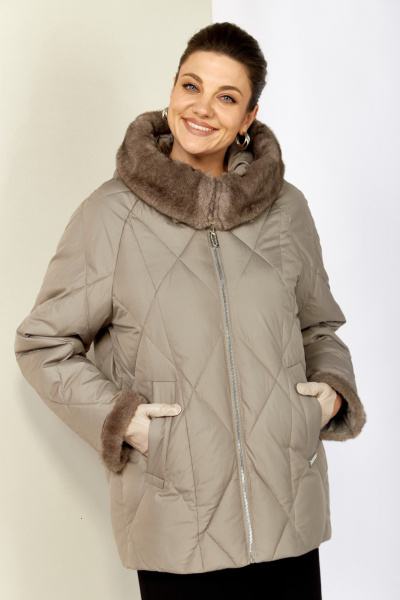 Куртка Shetti 2202 беж - фото 5