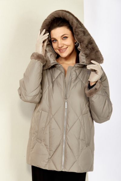 Куртка Shetti 2202 беж - фото 4