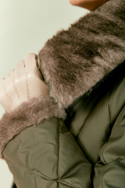 Куртка Shetti 2202 олива - фото 8