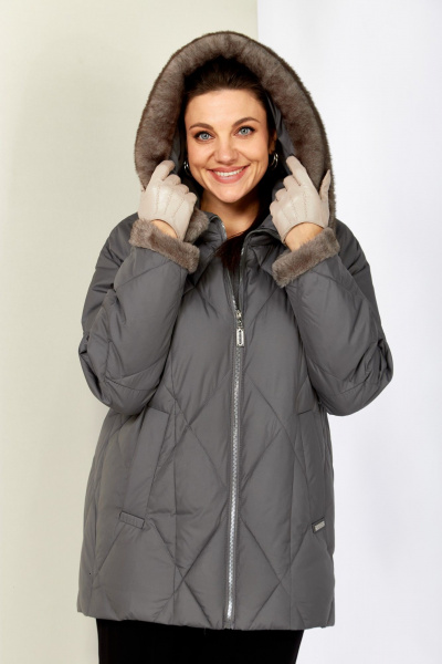 Куртка Shetti 2202 стальной - фото 4