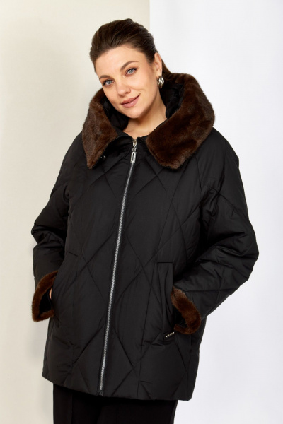 Куртка Shetti 2202 черный - фото 5