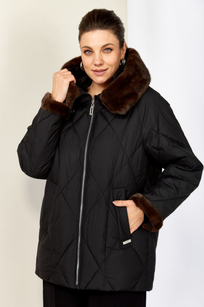 Куртка Shetti 2202 черный - фото 3