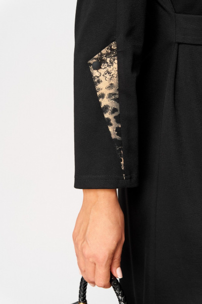 Платье EVA GRANT 7220Б принт_капучино - фото 5