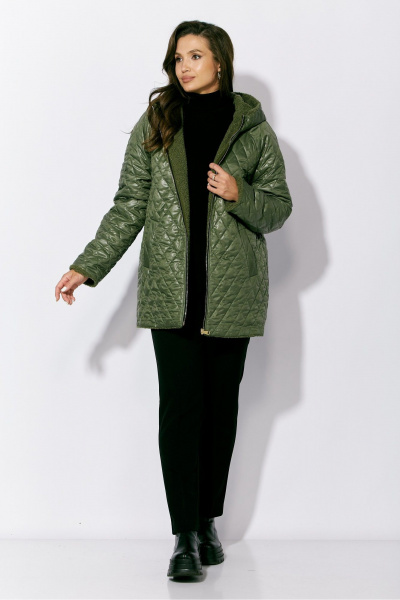 Куртка TAiER 1408 зеленый - фото 4