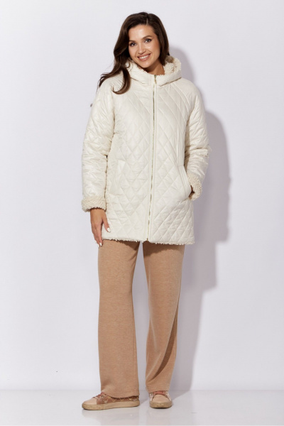 Куртка TAiER 1408 молочный - фото 3