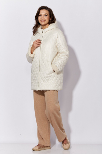 Куртка TAiER 1408 молочный - фото 2