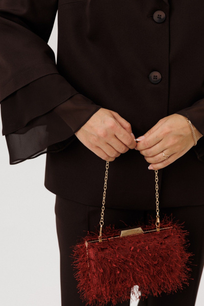 Брюки, жакет Mubliz 226 коричневый - фото 16