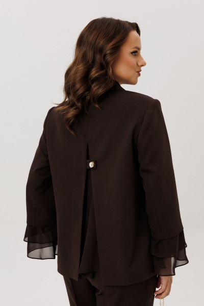 Брюки, жакет Mubliz 226 коричневый - фото 4