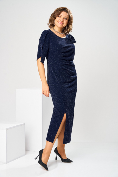 Платье Romanovich Style 1-2853 синий - фото 6