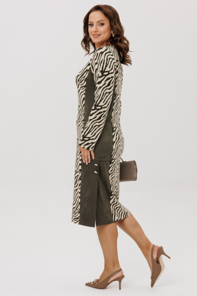 Платье Mubliz 298 олива - фото 8