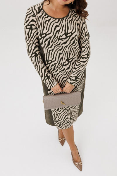 Платье Mubliz 298 олива - фото 6