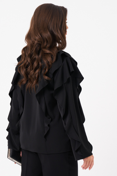 Блуза Панда 103244 черный - фото 6