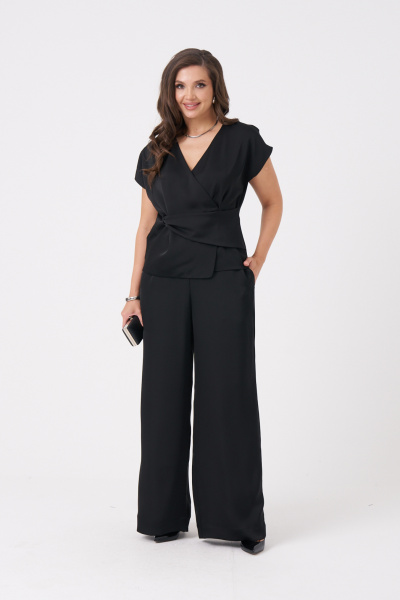 Блуза Панда 106440 черный - фото 3