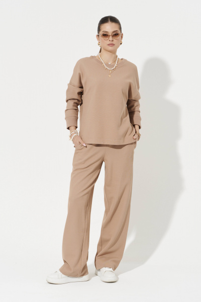 Брюки Панда 108460 капучино - фото 1