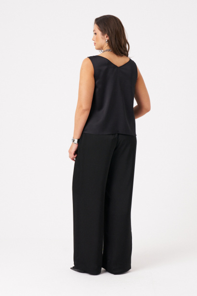 Блуза Панда 178643w черный - фото 5