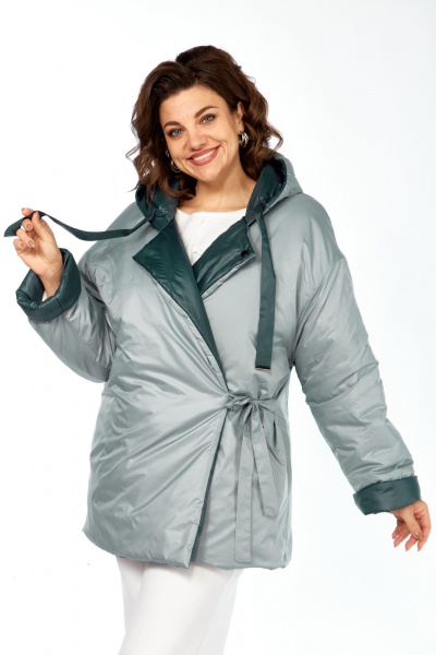 Куртка Диомант 2116 зелень-ментол - фото 10