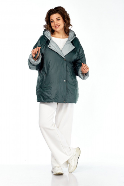 Куртка Диомант 2116 зелень-ментол - фото 5