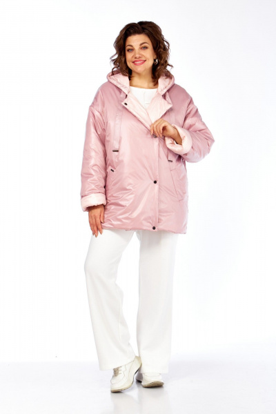 Куртка Диомант 2116 розовый-пудра - фото 6