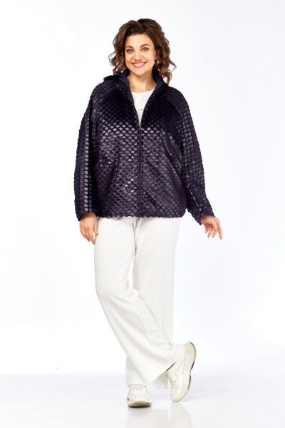 Куртка Диомант 2120 темно-синий - фото 3