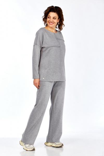 Брюки, джемпер Диомант 2017 серый - фото 6