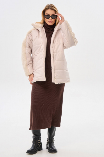 Куртка IUKONA 6039 молочный - фото 3