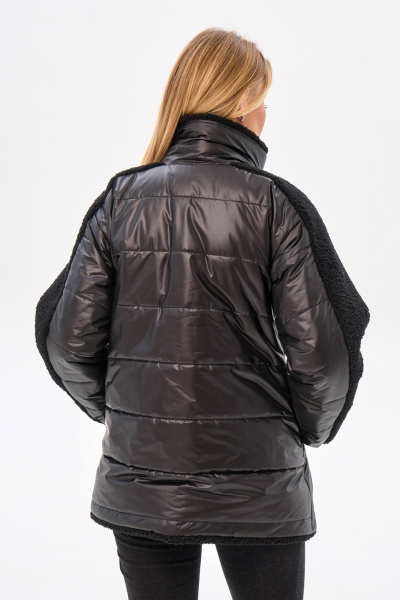 Куртка IUKONA 6039 черный - фото 4