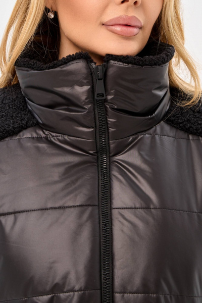 Куртка IUKONA 6039 черный - фото 3