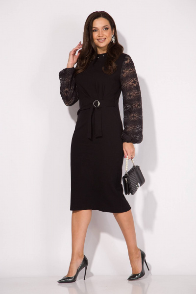 Платье Liliana 1477 черный - фото 1